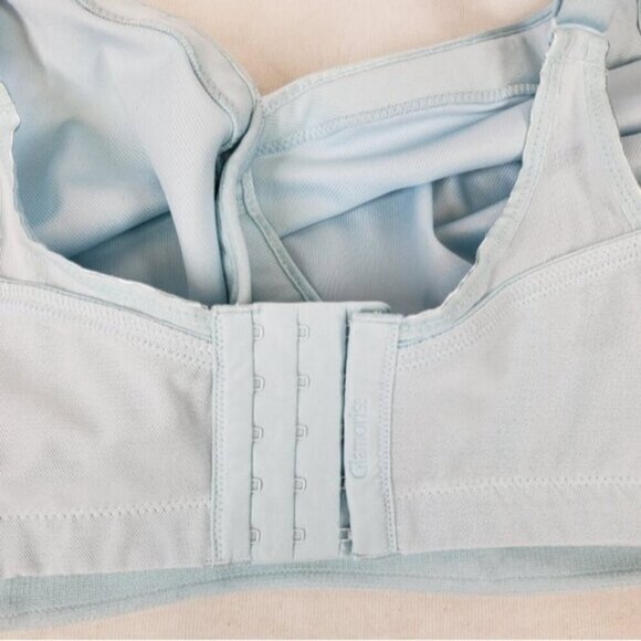 Glamorise Magic Lift Seamless Sport Bra Baby Blue 48G - Picture 4 of 10